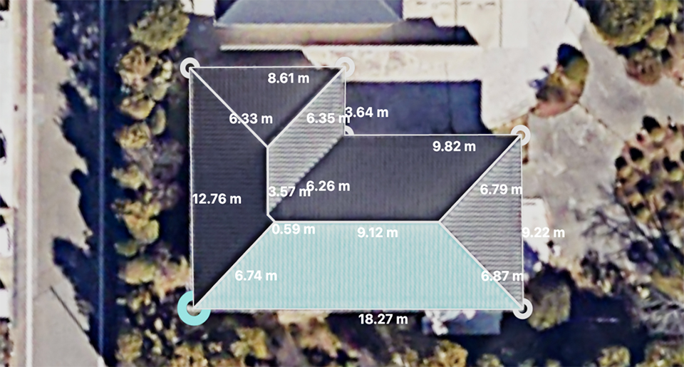 対象の住宅を正確にモデリング