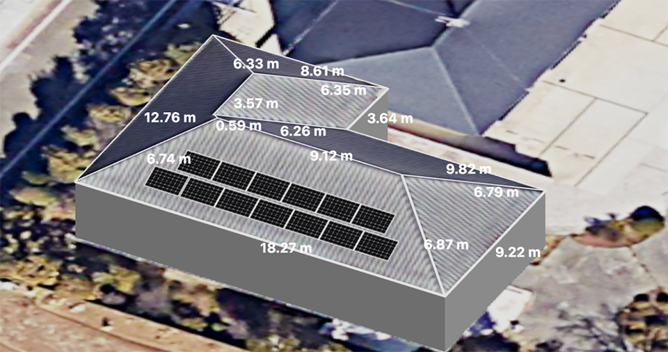 パネル配置を3Dで表示