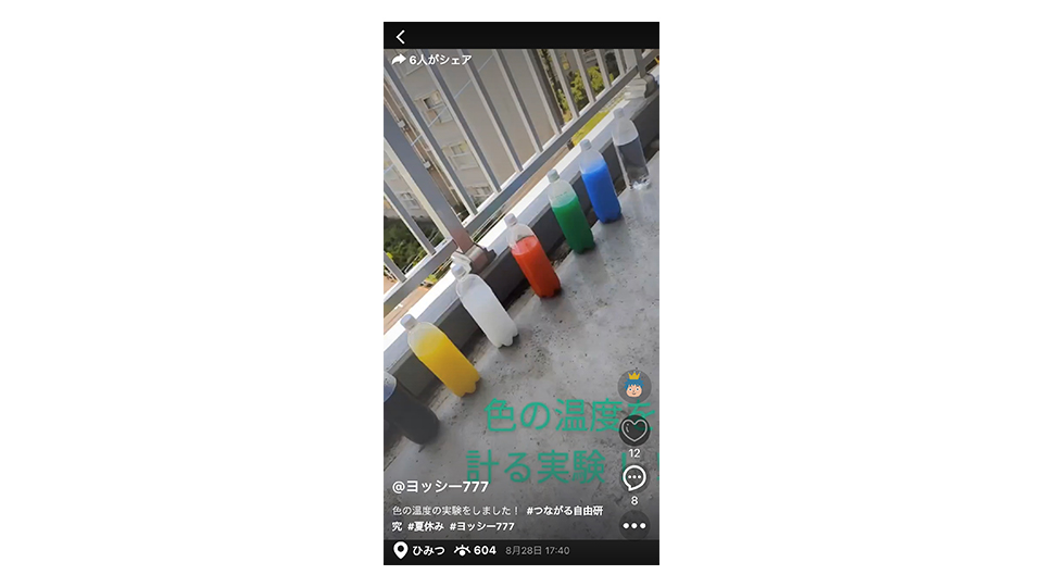 自由研究の投稿