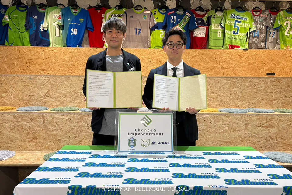General Incorporated Association Parchil Partners with Shonan Bellmare Futsal Club to Support Single-Parent Families