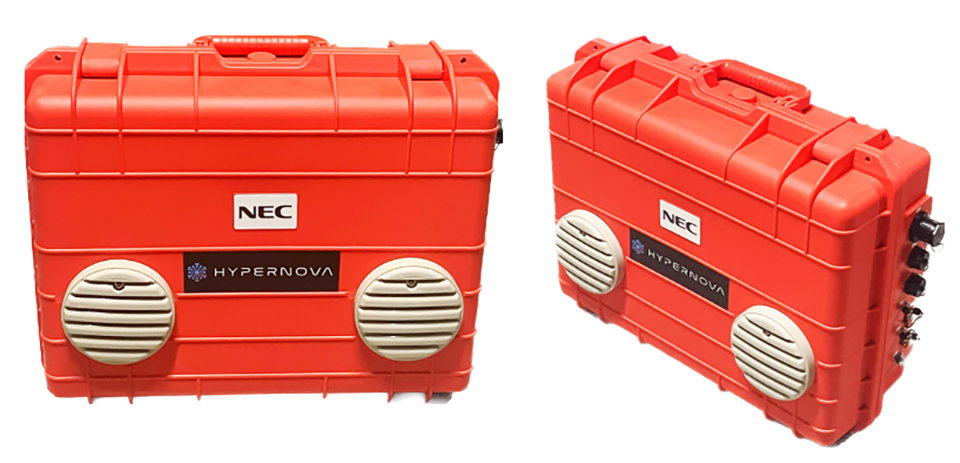 可搬型ローカル5G HYPERNOVA