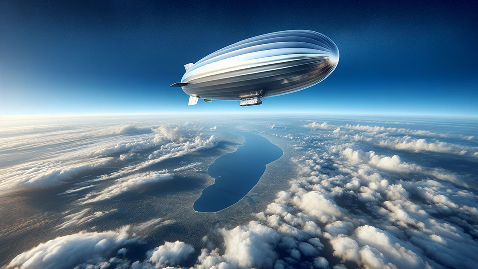 飛行船型HAPS（成層圏プラットフォーム）