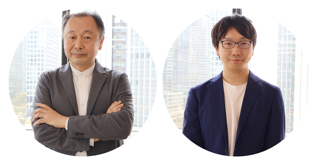 株式会社ハイパーデジタルツイン代表取締役社長伊東敏夫氏（写真左）と同社COO長谷川大貴氏