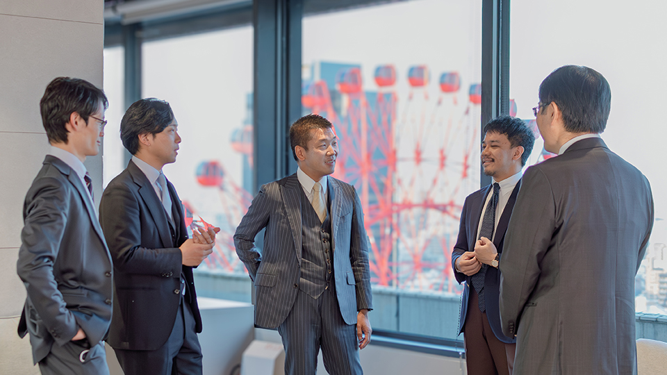 同社創業メンバー