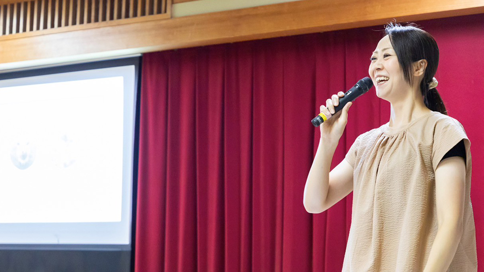 講演会での様子