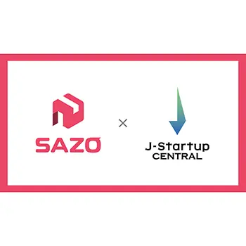 SAZO、スタートアップ支援プログラム「J-Startup CENTRAL」に選出