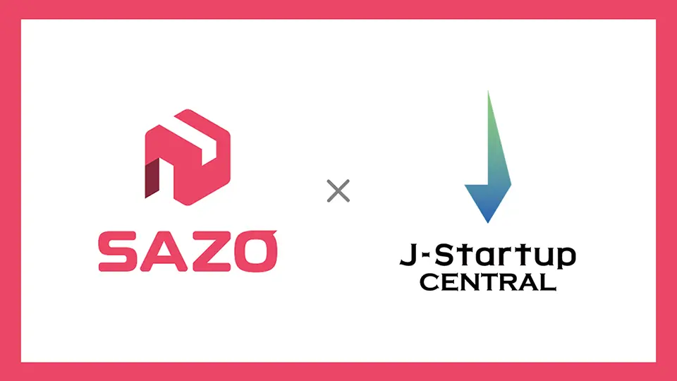 SAZO J-Startup CENTRAL 選出