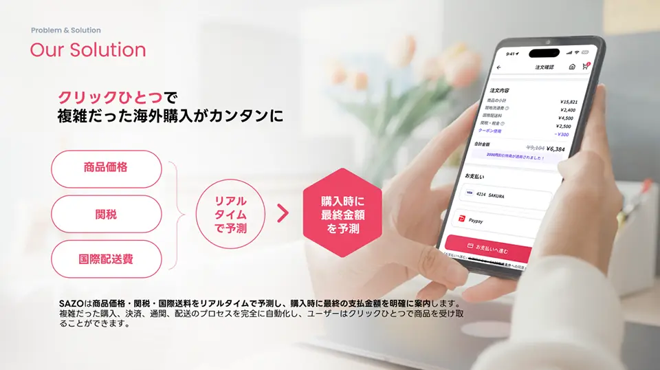 SAZO サービスイメージ