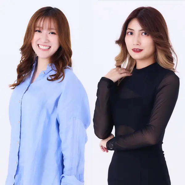 長岡里帆　/  石塚つばさ