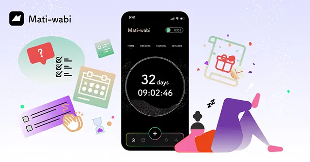 待ち侘びる時間が価値になるweb3アプリ Mati-wabi